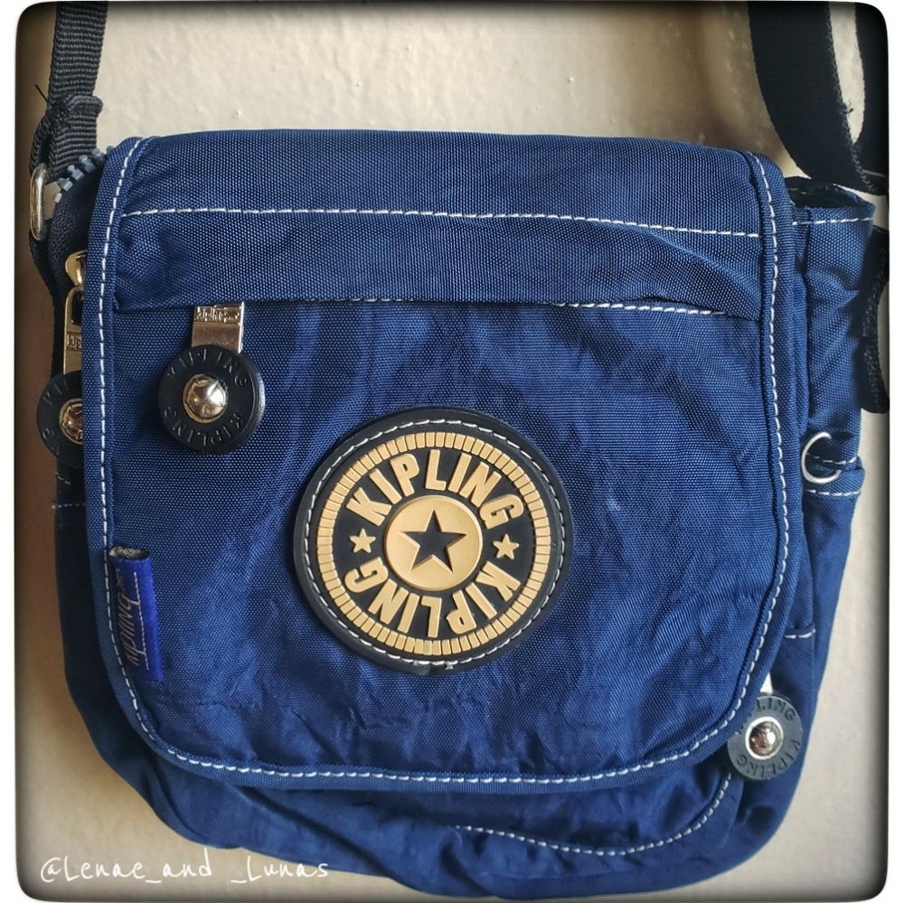 Kipling Crossbody Nylon Small Bag Purse  EUC